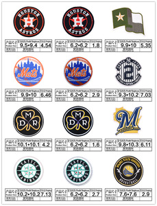 Hot Bán Biểu Tượng Tùy Chỉnh Đội Thể Thao Phổ Biến Thêu Logo Sắt Trên Quần Áo Đính Hockey Các Bản Vá Lỗi Sắt Trên Các Bản Vá Lỗi Cho Mũ - Product Image 6