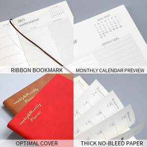 Customizable A5 Journal <strong>Notebook</strong> <strong>2025</strong> Daily Planner Study Organizer with Logo Spiral Bound Custom Printed <strong>Notebook</strong> - Product Image 2
