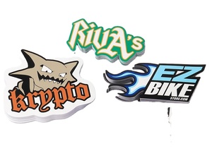 Özel yapışkan baskı su geçirmez yapıştırıcı kalıp kesim <span class=keywords><strong>sticker</strong></span> Logo etiketi vinil çıkartmalar baskı - Product Image 4