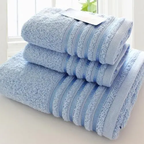 Wholesale 100% Cotton Luxury hotel microfiber hand towel luxury bath towels 100% cotton towel set