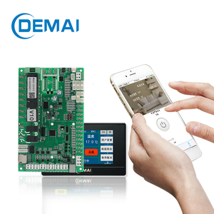 Regolatore automatico della pompa di calore di fonte dell'acqua di controllo industriale con il sistema autodiagnostico PLC programmazione applicabile