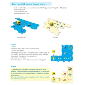 Intelligent Steam Coding Robotics Cards <strong>Game</strong> Board Maze Puzzle Induction Toys Line Follower Sensor <strong>Robot</strong> for Kids - Product Image 6