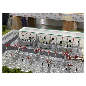 Modelo de escala arquitectónica personalizada que hace el modelo de edificio de oficinas 3D de garantía de un año - Product Image 6