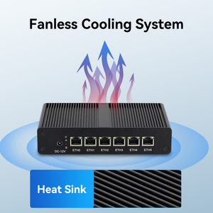 Firewall MINI PC 4405U 6 Gigabit LAN Port HD VGA Pfsense Network Sever Fanless MiniPC Opnsense Firewall Computer Router - Product Image 3