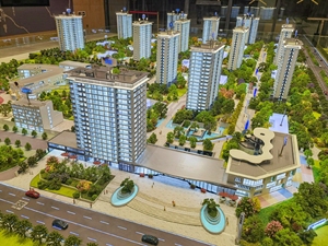 プロの高層住宅3D建築モデルミニチュア建築スケールモデル - Product Image 6