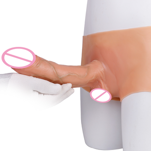 SXXY厂家直销新款束缚玩具皮裤和假阳具组合男女同性恋成人用品