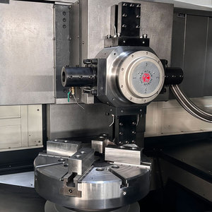 Torno Cnc vertical automático rígido VTC850A, máquina de procesamiento de metales de precisión, máquina herramienta Cnc de 8/4 estaciones, Tornos - Product Image 3