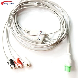 Fukuda Denshi Dynascope uyumlu 3 kurşun/5 kurşun ekg hasta CableClip/Snap tıbbi sarf malzemeleri için DS-7000DS-7100DS-7200DS-7300 - Product Image 4