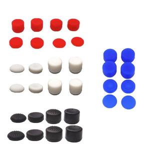8 in 1 silikon başparmak sapları genişletilmiş Thumbstick Joystick Cap PS4 PS5 Xbox ONE 360 denetleyici hızlı gemi için ekstra yüksek - Product Image 1