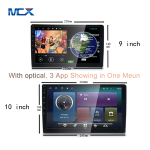 Double Din GPS แอนดรอยด์วิดีโอ8in,2 Din ซีดี/มัลติมีเดียวิทยุ JVC MP5 9นิ้วเครื่องเล่น DVD ติดรถยนต์แอนดรอยด์ - Product Image 3