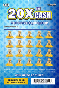 Scratch Game Tickets with Dual <strong>Verification</strong> QR <strong>Code</strong> Serial Number Anti Fraud System - Product Image 2