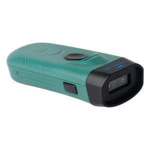 Lector de código de barras portátil tipo bolsillo 2,4G BT Xkancode 1D CCD 2D código QR escáner de código de barras inalámbrico portátil