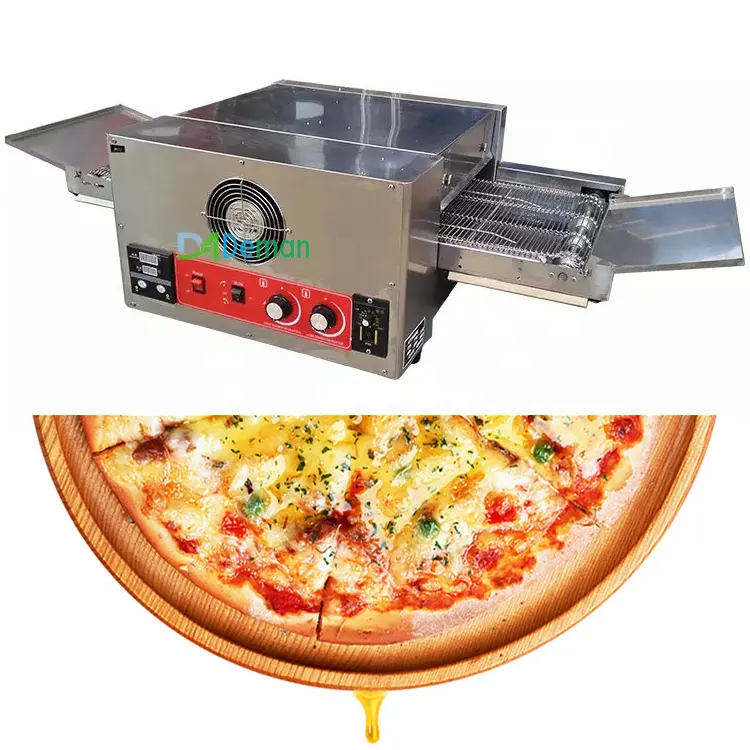 Rvs Bakken Apparatuur 12 "18" 32 "Transportband Pizza Oven Bakkerij Brood Elektrische/Gas Tunnel Oven