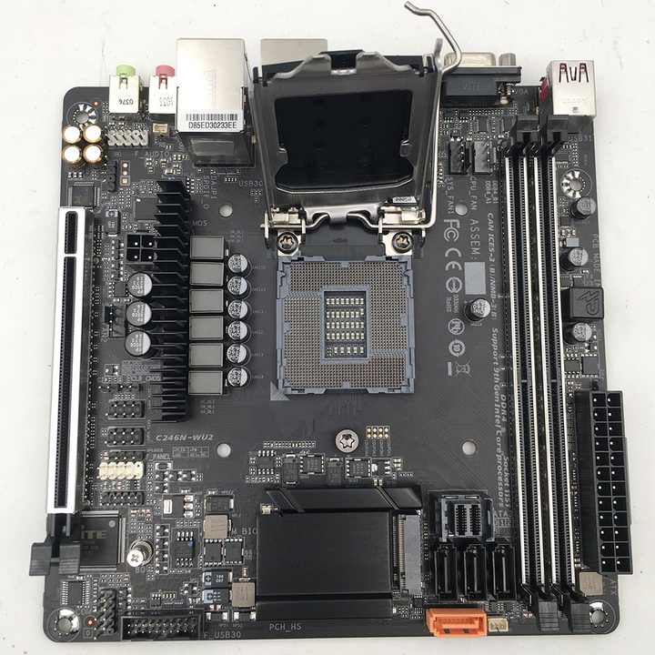 C246N-WU2 для Gigabyte материнская плата рабочей станции мини-itx Ксеон E сервер 8/9 поколения двойной сетевой порт