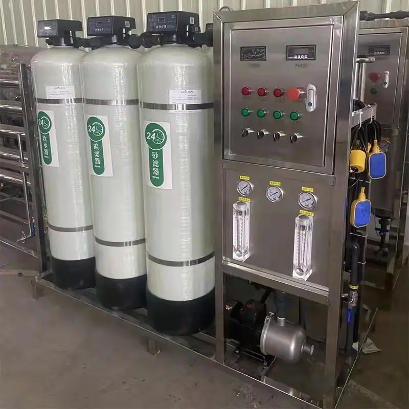 Sistema de osmose reverso original de fábrica, sistema comercial de purificador de água, máquinas de tratamento para beber água