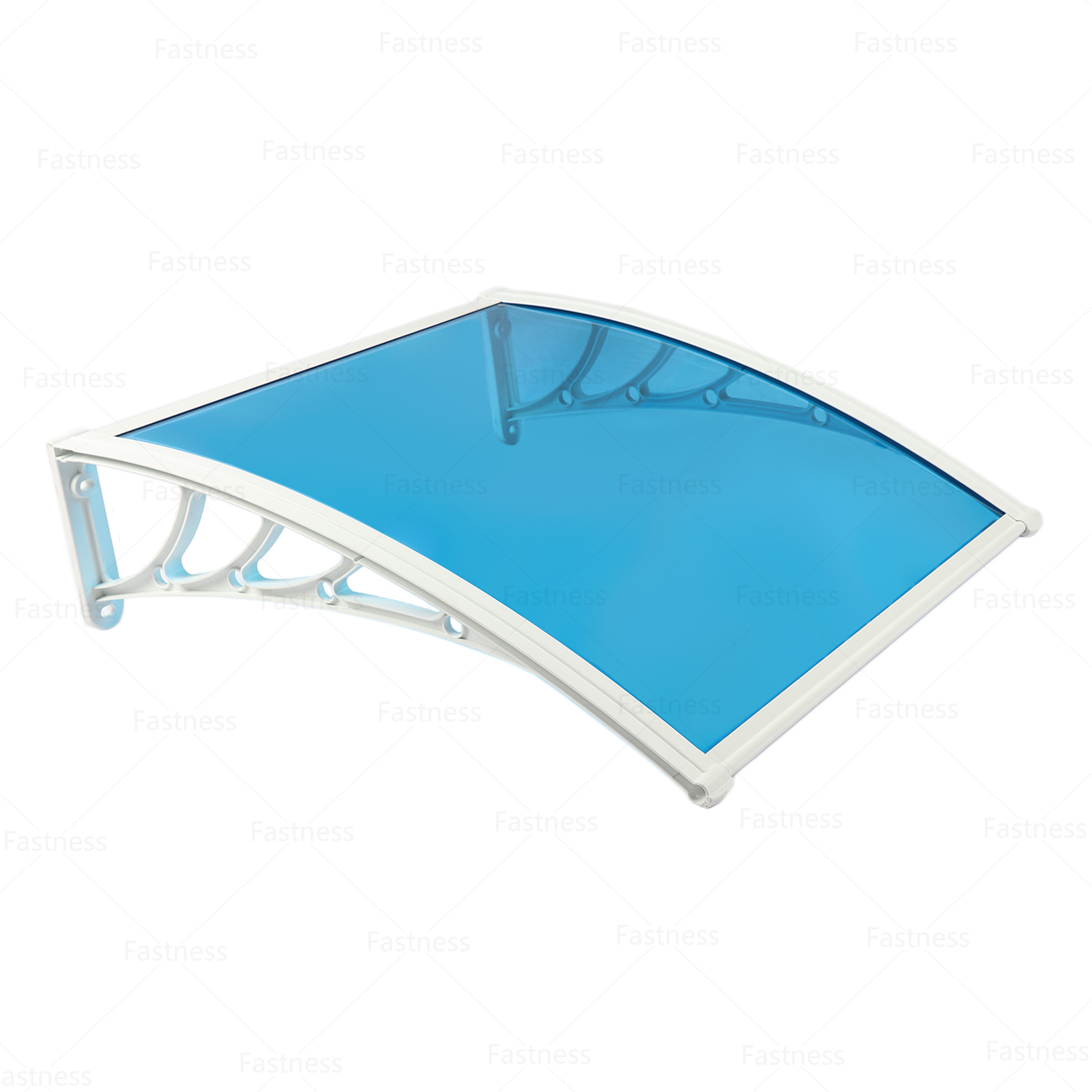 White bracket blue board