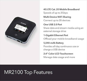 Router doméstico Nighthawk 4G Wifi Mobile Router by NetGear (Preloved & Unlocked) Enrutador de alta calidad al por mayor - Product Image 6