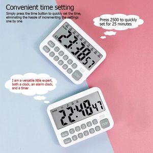 Set rapido grande Timer a vibrazione silenziosa per bambini promemoria di apprendimento Timer di cottura da cucina - Product Image 3
