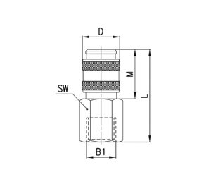 NEW Original Camozzi BSP Female <strong>Quick</strong> <strong>Coupling</strong> 5051 1/8, Hot Sale Camozzi <strong>Quick</strong>-release <strong>Couplings</strong> 5051 1/8,5000 Series