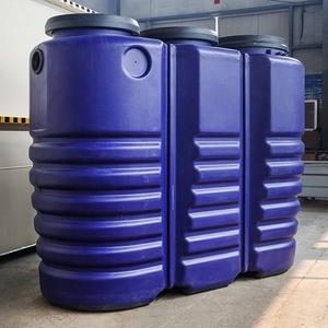 Serbatoio settico sotterraneo PE con recipiente a pressione biologico sistema di trattamento delle acque reflue 1 anno di garanzia - Product Image 4