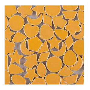Kết Cấu Khảm Thủy Tinh Để Trang Trí Thủ Công Dự Án Nghệ Thuật DIY Khảm Chips Stained Loose Mosaic - Product Image 5
