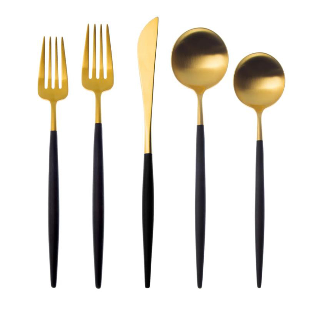 Negro Oro 5 Piezas