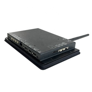 7 pollici Fanless metallo Touch Screen chiosco Monitor Android Linux Mount RS232 3G 4G di rete supporto posteriore Computer industriale - Product Image 4