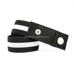 Cổ 3Cm Bán Buôn Khóa Miễn Phí Vải Vải Vành Đai Nylon Dệt Của Phụ Nữ Cộng Với Đàn Hồi Căng Lười Biếng Thắt Lưng Cho Quần Jean Quần Dresses - Product Image 6