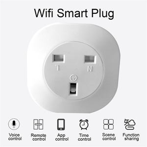 LEDEAST PA10-UK Tuya Smart WiFi Plug 220 В 16A Великобритания стандартная 3-контактная многозатка умная розетка для системы домашней автоматизации - Product Image 2