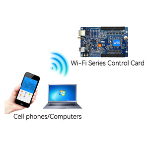 HD-W66 один двухцветный СВЕТОДИОДНЫЙ дисплей Контроллер мобильный Wi-Fi карта контроля доступа для лифта образование Мобильная карта управления Wi-Fi