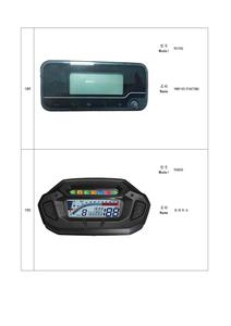 Yeni Phantom evrensel Fit LCD kilometre ekran dahil olmak üzere çeşitli motosikletler için Harley Davidson MXUS 3K Turbo KTM 300 exc - Product Image 6