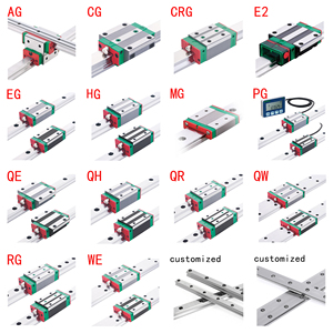 Riel de guía lineal de precisión HIWIN Robótica CNC de acero endurecido Modelos de precisión de ± 0.01μm RGH20HA RGH25HA RGH30HA RGH35HA RGH45HA - Product Image 4