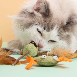 Multi Designs Cute <strong>Catnip</strong> Toy with Rope Felt Natural Non-toxic Pet Cat Chew Toys Indoor Outdoor Interactive Cat Teaser Toy - Product Image 3