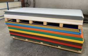 高品質8x4ftカラフルHDPEパネルデュアルカラーHDPEシートシングルカラーPEパネル - Product Image 4
