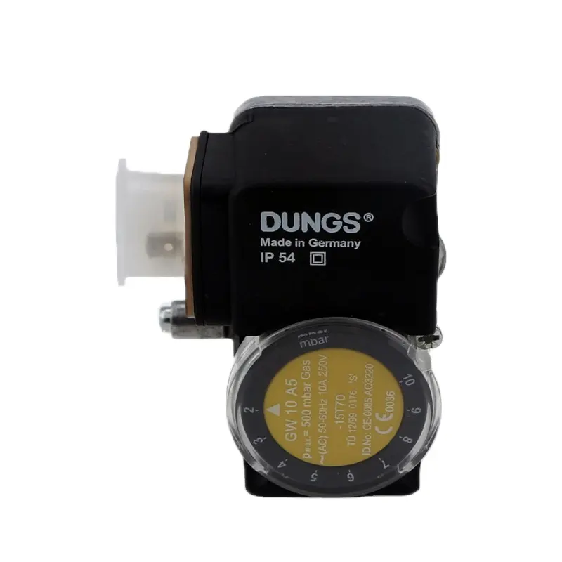 LPガス圧力コントローラーDUNGSGW10A5ガスバーナー部品用調整可能圧力スイッチ