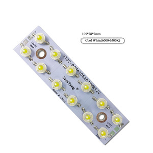 105*28mm Dc <strong>12V</strong> <strong>LED</strong> Module Lamp 12pcs <strong>LED</strong> Chips 12w 36W 3000k 6000K PCBA <strong>LED</strong> Module for Car Light - Product Image 3