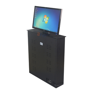 Conference <strong>System</strong> Recessed Office Desk Pop up Tv Lift Mechanism Lcd Motorized Monitor Lift With Anti Finger protection <strong>Function</strong> - Product Image 4