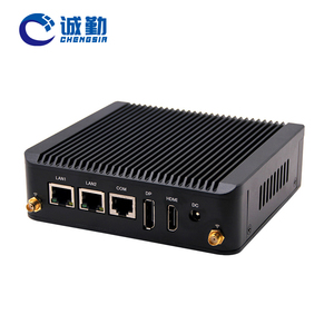 Günstige Celeron J1900 Thin Client PC Quad Core Soft Router Desktop-Computer 2 Lan RS232 X86 Linux Industrial Fanless Nano Mini PC - Product Image 1