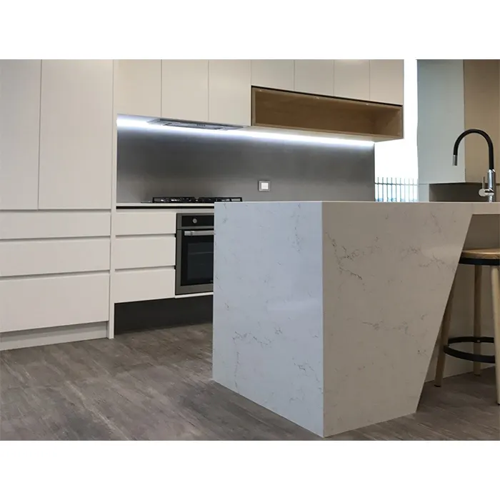 Vermont granito personalizzato quarzo bianco controsoffitto cucina mobili da cucina