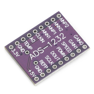 ADS1232 modülü 24 bit ADC ultra düşük gürültü analog-dijital dönüştürücü ADS1232IPWR