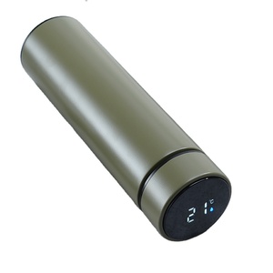 Tùy chỉnh 500ml thép không gỉ chân không Flask Thông Minh Kỹ thuật số LED hiển thị nhiệt độ cho văn phòng nhà - Product Image 2