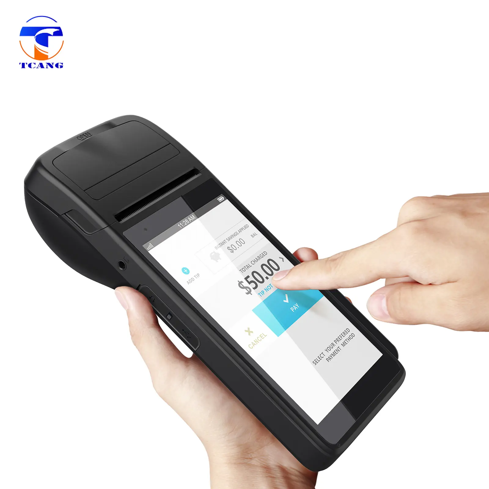 Bus ticket banking transactions easy WIFI NFC eft ce e wallet handheld edc payment pos terminal system