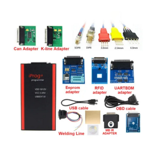 IPROG Pro V87 IMMO Car Radio SRS Reset Dashboard Programador de llave ECU completo Reemplazo Digiprog Carprog