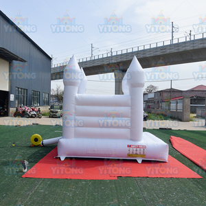 Bouncy lâu đài trắng Bouncer Trắng nhảy lâu đài <span class=keywords><strong>Inflatable</strong></span> bouncers cho Đảng <span class=keywords><strong>Mini</strong></span> đám cưới nhà bị trả lại - Product Image 3
