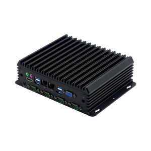 Módulo WIFI/4G opcional rs232 rs485, aleación de aluminio para escritorio/incrustado 12v, mini caja de ordenador industrial, pc - Product Image 1