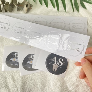定制印刷标志贴纸包装标签贴纸 - Product Image 3