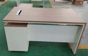 Hot Bán Giá Rẻ Hiện Đại Sang Trọng Đồ Nội Thất Văn Phòng L Hình Dạng Điều Hành Bằng Gỗ Giám Đốc Bàn Văn Phòng - Product Image 5