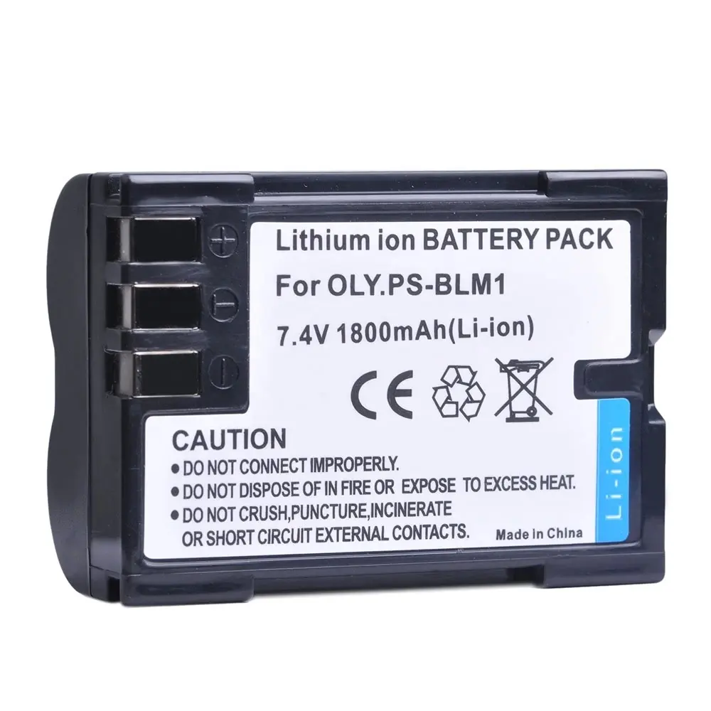 PS-BLM1 Ps BLM-1 PSBLM1 Camera Batterij Voor Olympus E-300 E-330 E-500 E-510 C-5060 C-7070 C-8080