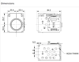 10X 4.8~48mm Mini 4K 8MP <strong>IP</strong> Network AI ISP Zoom <strong>Camera</strong> Module Night Vision NDAA Compliant - Product Image 6