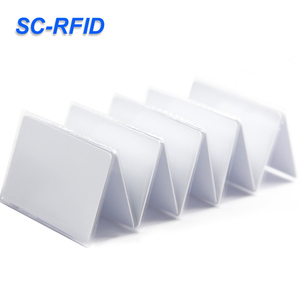 Senscan高周波防水13.56mhz Fudan 1kチップアクセス制御カードスマートPvc F08 Rfidブランクカード - Product Image 1